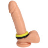 RockSolid by Doc Johnson Cockring The Big O 32 mm Noir-Jaune